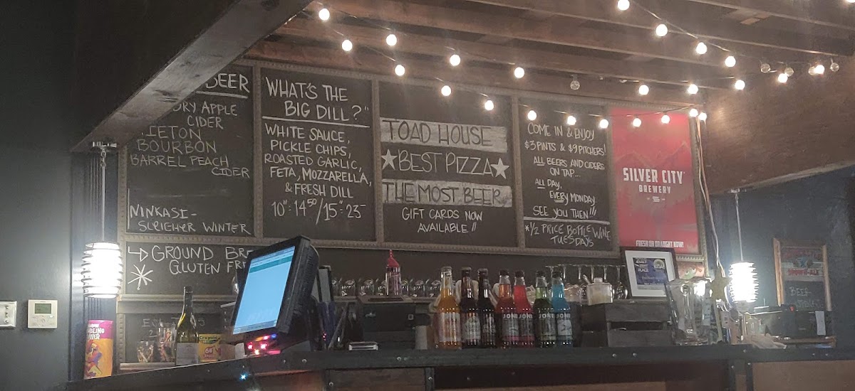Menu - The Toad House photo 9